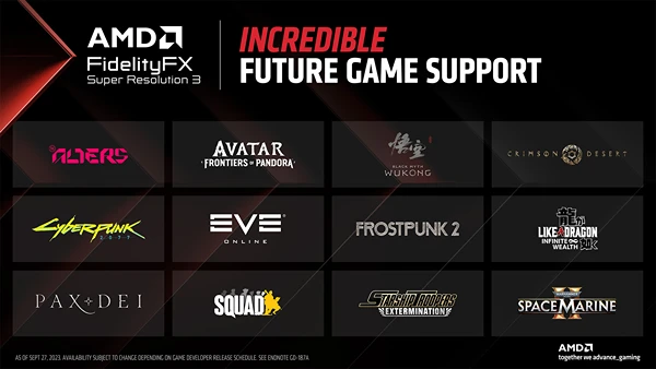 amd fsr 3 supported game list