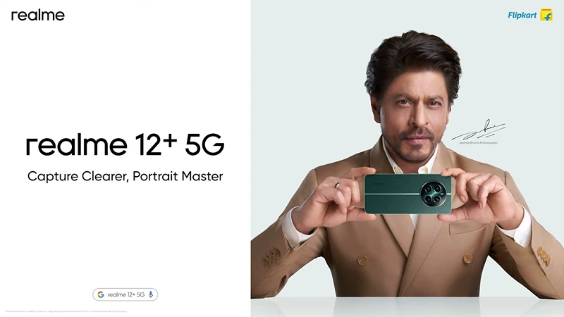 Realme 12+ 5G features MediaTek Dimensity 7050, a 16MP AI selfie camera, and supports 67W SUPERVOOC Charge, with pricing starting at ₹19,999