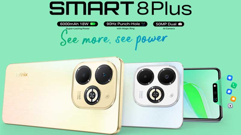 Infinix Smart 8 Plus: A Feature-Rich Smartphone Experience