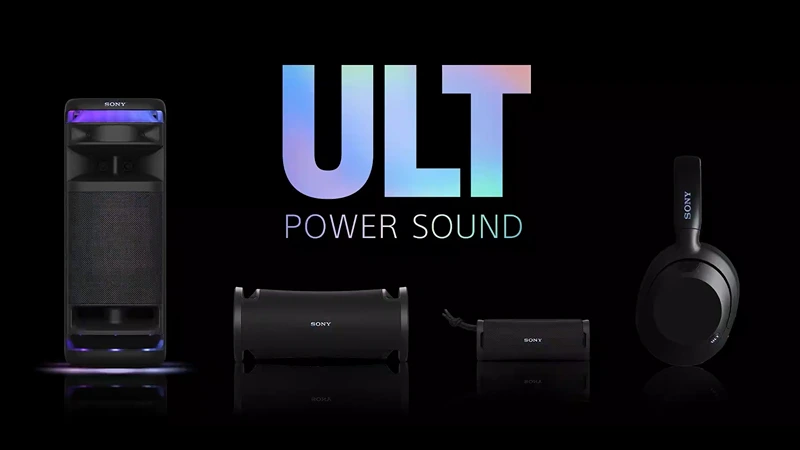 Sony ULT Power Sound Series: Powerful Bass Bluetooth Speakers and Headphones