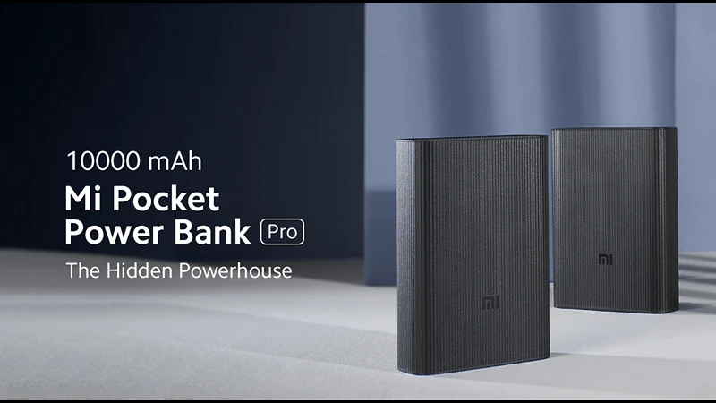 Xiaomi Pocket Power Bank Pro: 10,000mAh Capacity, 22.5W Fast Charging, Triple Output Ports, and Portable Design